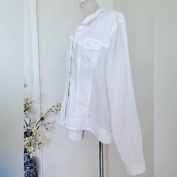 Nicole Miller 100% Linen Jacket - Picture 6 of 16